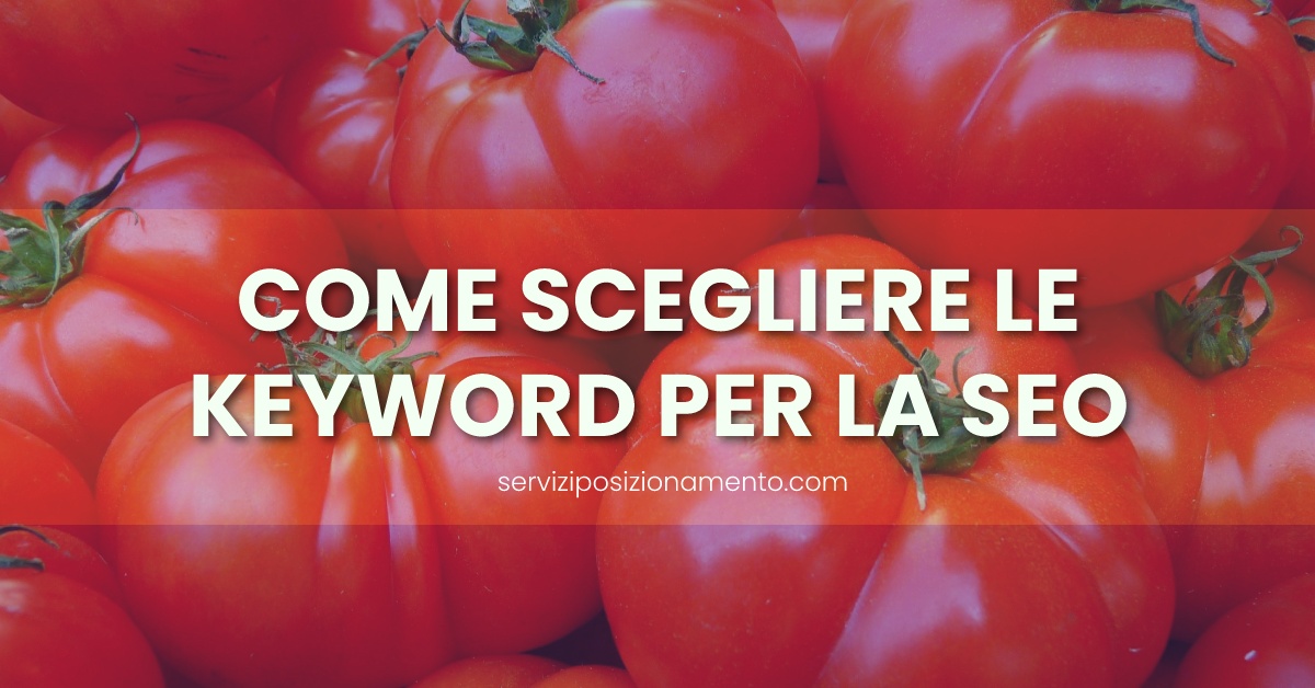 scegliere keyword SEO
